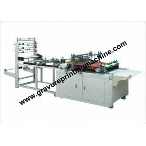 Plastic self seal bag machine