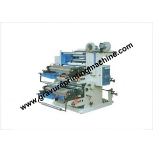 Two Color Flexographic Printing Machine